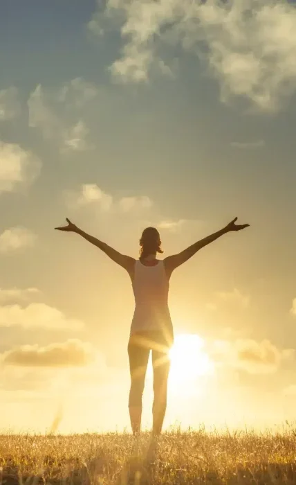 midlife woman celebrating health and wellbeing Marissa Simone